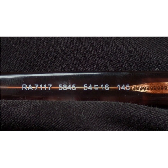 Ralph Lauren Women's Brown Patterned Glasses - Picture 4 of 8